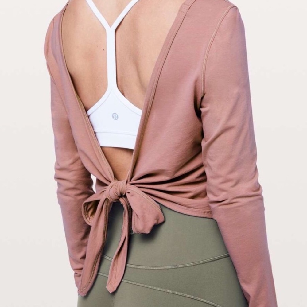 It’s a Tie LS Lululemon Top